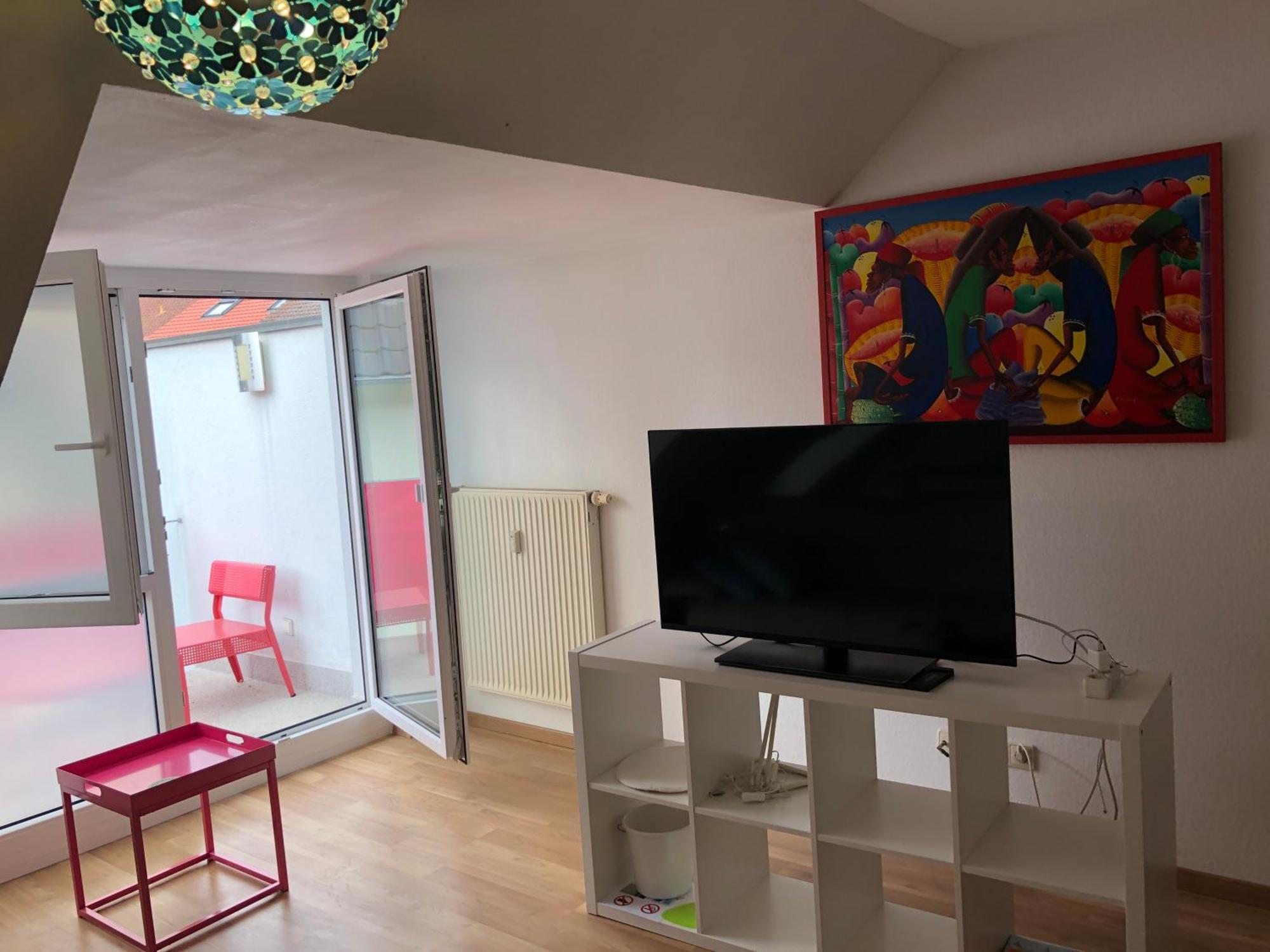 Studio Ochsenfurt Mit Sonnigem Balkon Kültér fotó