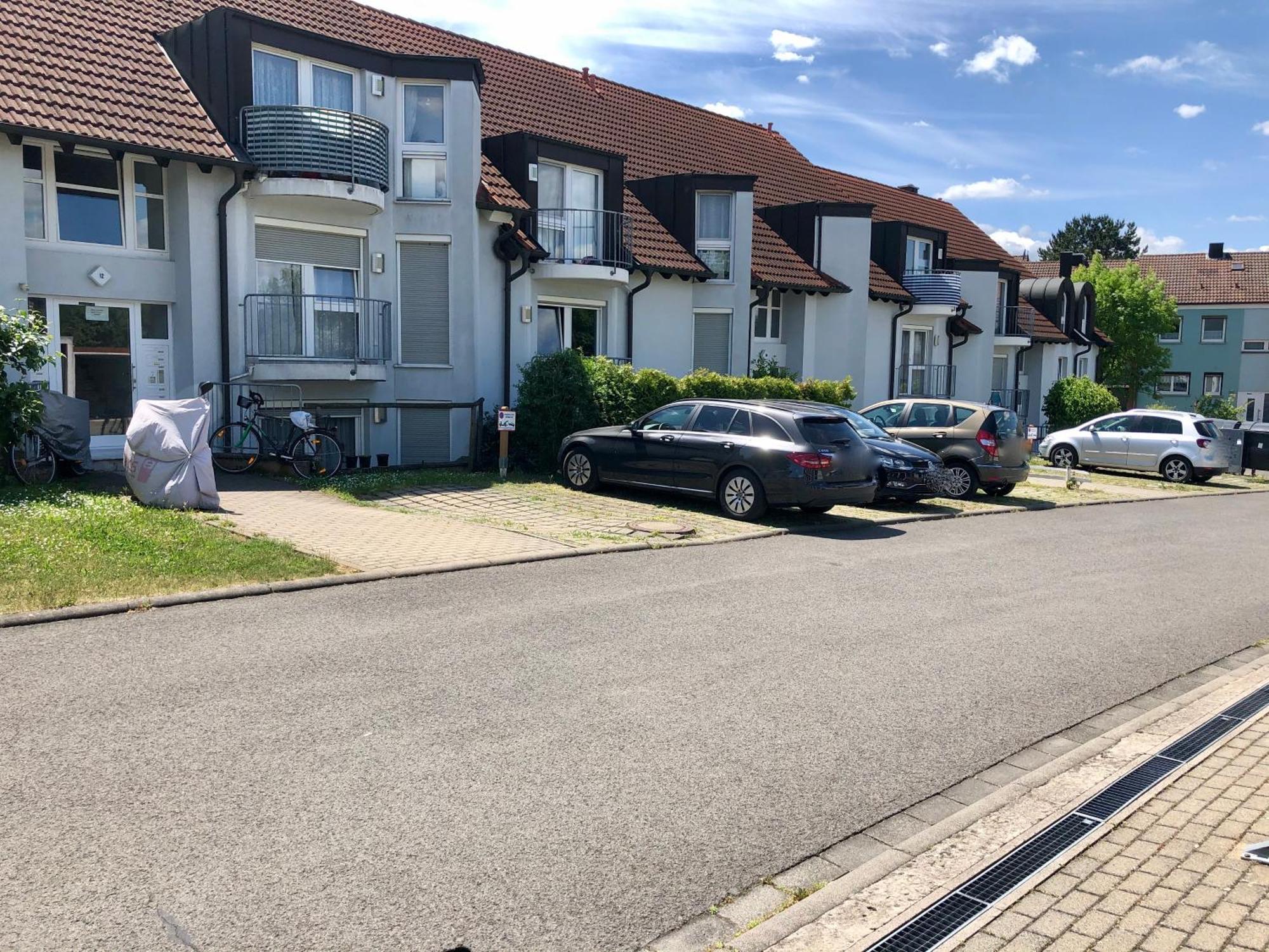 Studio Ochsenfurt Mit Sonnigem Balkon Kültér fotó