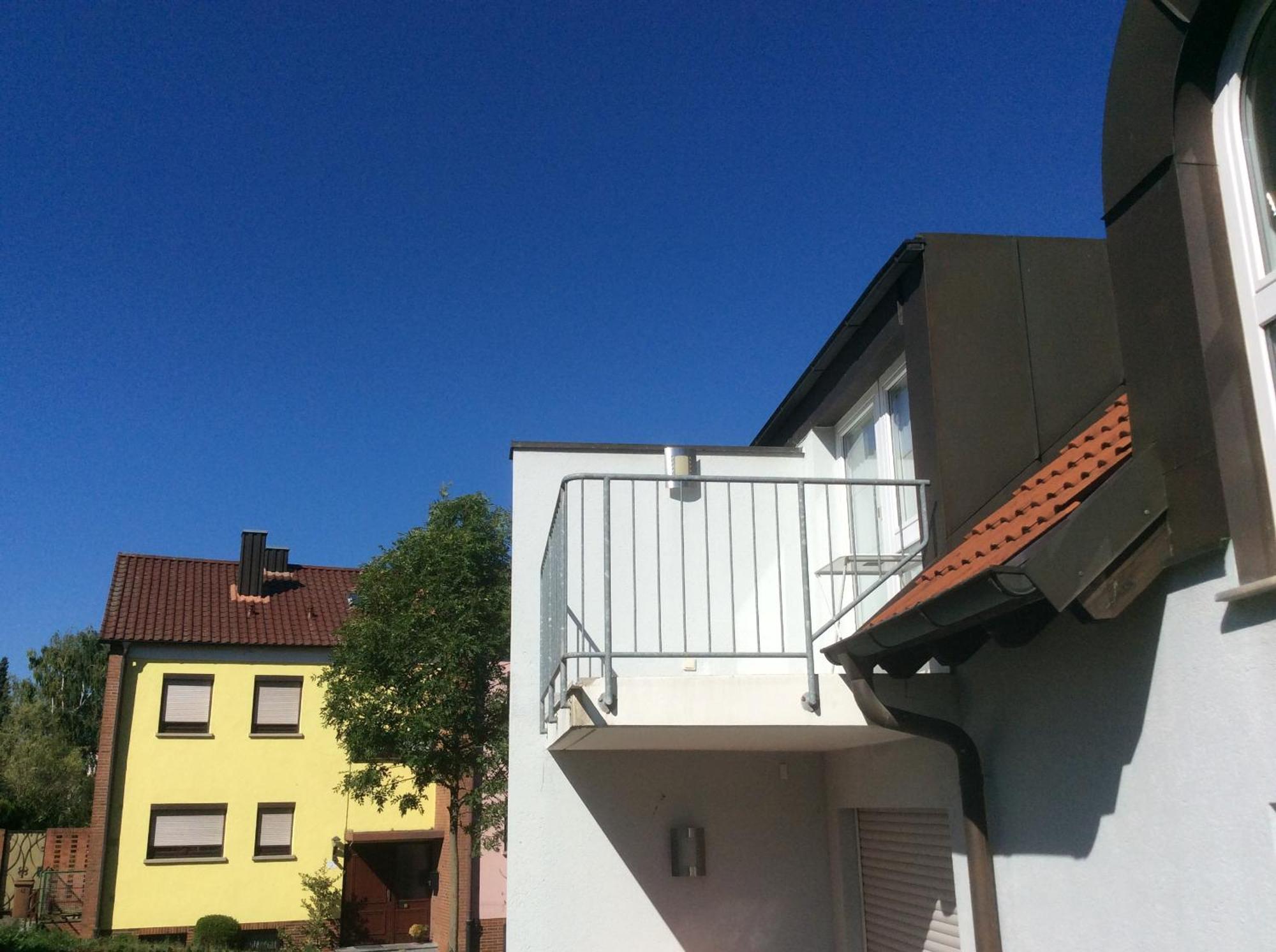 Studio Ochsenfurt Mit Sonnigem Balkon Kültér fotó