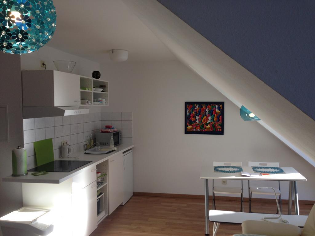 Studio Ochsenfurt Mit Sonnigem Balkon Kültér fotó